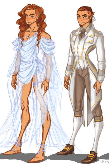 Future ceremonial garb | Court Performance Outfit